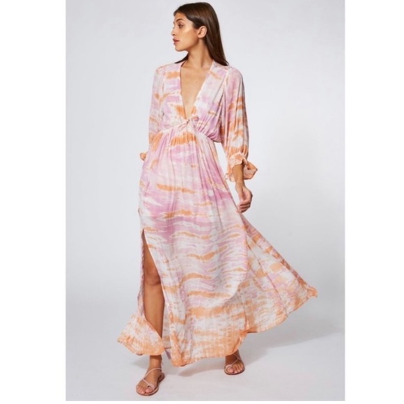 Young Fabulous & Broke Dresses & Skirts - Young Fabulous & Broke Meadow Tie Dye Dress